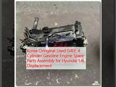 Corée Oringinal Used G4EE 4 cylindres moteur à essence pièces de rechange Assemblage pour Hyundai 1.4L cylindrée
