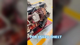 Ensemble complet de moteur Diesel Turbo ISUZU 6HE1T, adapté aux camions moyens Isuzu