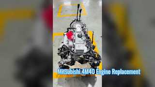Ensemble de moteur Diesel 4M40 4M40T d'occasion pour Mitsubishi Pajero