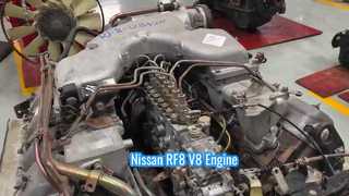 Assemblée de moteur diesel de Nissan RF8 V8 pour le camion résistant et le mélangeur concret d'UD