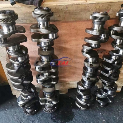 Machine Forged Steel Auto Engine Parts Crankshaft For Hino J08C EM100