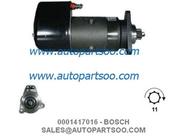 Good price 0001411015 0001417016 - moteur de démarreur de BOSCH 24V 6.6KW 11T MOTORES DE ARRANQUE en ligne