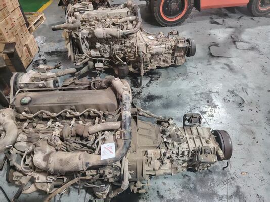 Un bon prix. Assemblage de moteur diesel 4HG1T turbocompressé avec transmission entièrement en aluminium pour véhicules Isuzu en ligne