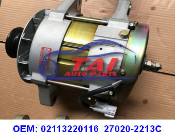 Bon prix Parties de moteur de véhicule à moteur 02113220116 27020-2213C pour HINO 24V 120A en ligne