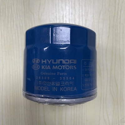 Good price Filtre à huile véritable de Hyundai de pièces 26300-35504 pour Kia Motors en ligne