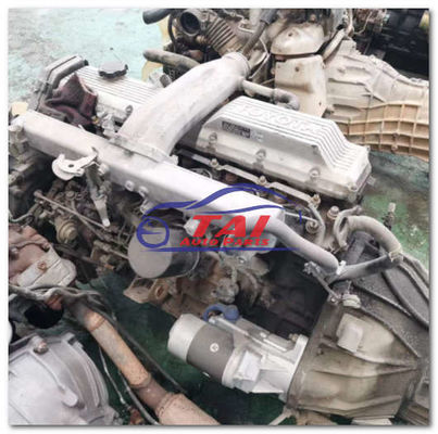 Bon prix TOYOTA LANDCRUSIER 1HZ moteur d'occasion avec boîte de vitesses en ligne