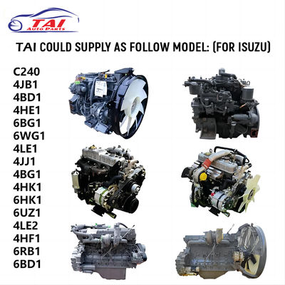 4JB1 4JB1T 4JA1T Moteur moteur diesel Assy type HONDA Pour voiture / camion