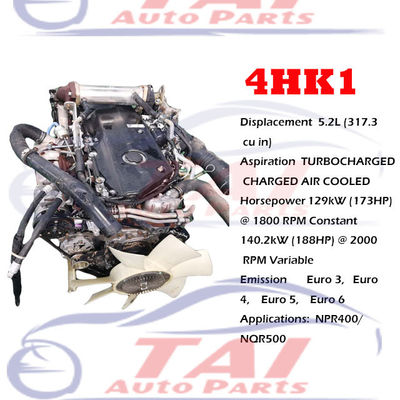 5.9L Moteurs japonais usagés 4JB1 4HF1 4HE1 4HK1 4HG1 4JA1 Pour ISUZU
