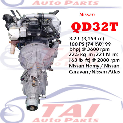 Good price QD32 QD32T Moteurs japonais reconstruits pour Nissan en ligne