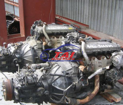 2ème moteur 4HG1 Isuzu d'Isuzu de main 6 pièces de moteur de cylindre 43000-70000 kilomètres examinés