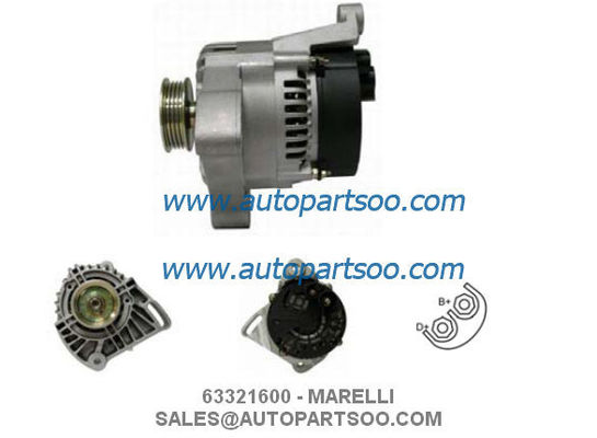 Bon prix 63321600 Générateur de voiture Alternateur 63321605 Marelli Alternateur 12v 65a Alternadores en ligne