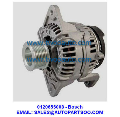 Bon prix 0120655008 0124655008 - Alternateur Bosch 24V 110A (poulie 8S) 0 120 655 008 en ligne