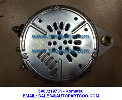 600-825-7110 - Alternateur 24V 75A 6008257110 WA300 S6D105 de KOMATSU PC650 6D170