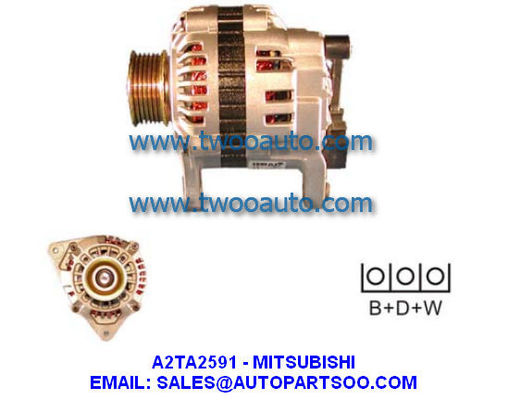 Bon prix A2T81891 A2TA2591 - Alternateur MITSUBISHI 12V 70A Alternateurs en ligne