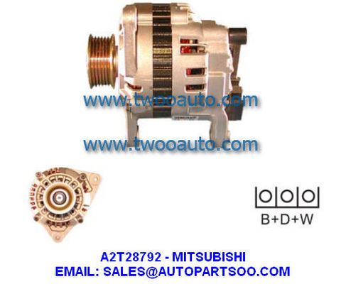 Bon prix A2T14591 A2T28792 - Alternateur MITSUBISHI 12V 70A Alternateurs en ligne