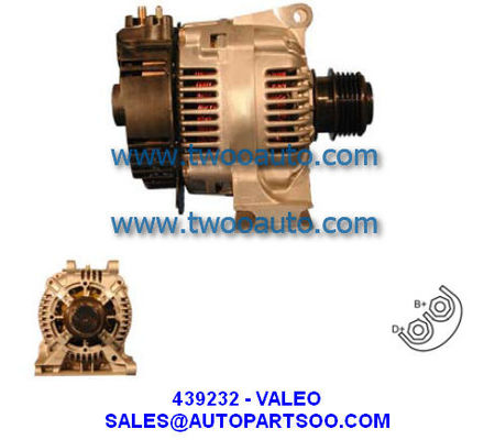Bon prix 439232 439333 A13VI202 - Alternateur VALEO 12V 90A Alternadores en ligne