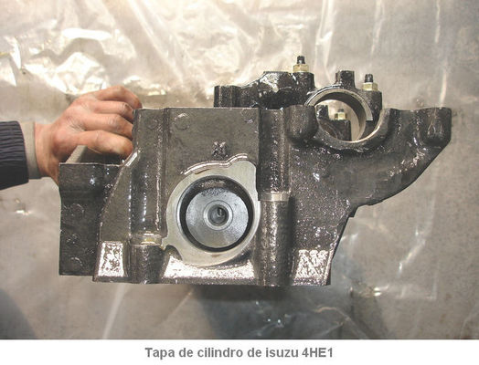 Bloc-cylindres des véhicules à moteur de culasses d'Isuzu 4he1 Tapa De Cilindro De Isuzu 4he1 de haute qualité