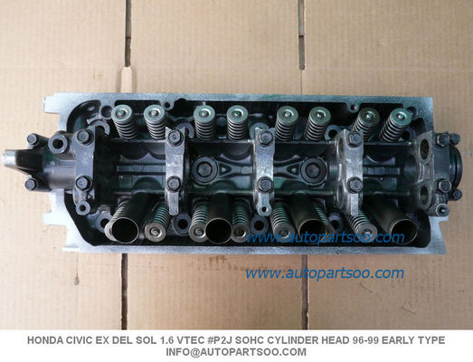 Bon prix # P2J SOHC CYLINDER HEAD 96-99 TYPE précoce sans noyau HONDA CIVIC EX DEL SOL 1.6 VTEC en ligne