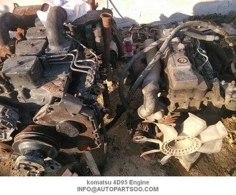 Bon prix KOMATSU 4D95 utilisé a utilisé des moteurs d'importation japonais, un moteur de moteur de KOMATSU et des pièces de rechange en ligne