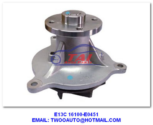 Bon prix E13c 16100-E0451 Pompes à eau, pièces détachées pour camions Hino, pour moteurs diesel E13c en ligne