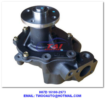 Bon prix H7d 16100-2973 Pompe à eau, 16100-2973 Pièces de moteur de camion H07d Pompe à eau pour Hino en ligne