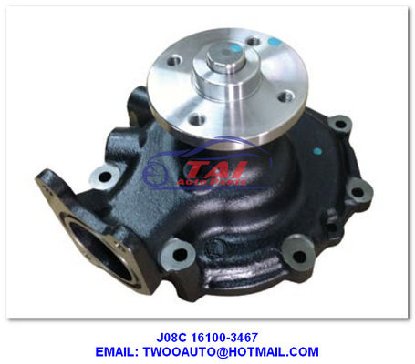 Bon prix J08C 16100-3467 Pompes de direction de voiture, pièces du moteur en ligne