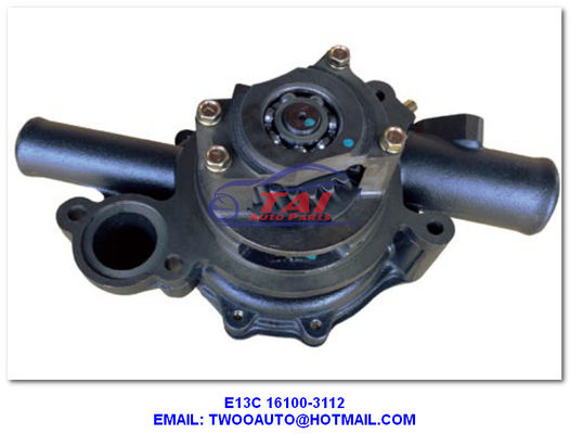 Bon prix K13c 16100-3112 Pompe à eau, pompe à eau de refroidissement pour camions type 16100-3112 Pour Hino K13c en ligne