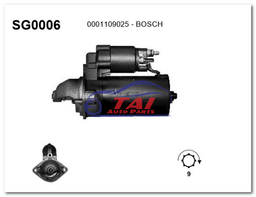 Bon prix Le démarreur 0001109025, l'assemblage du démarreur, le moteur du démarreur automobile, 0120489244, 0120468124 en ligne