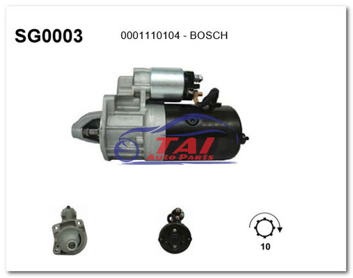 Bon prix 0001417040 0031513701 BOSCH Moteur de démarrage 24V 6,6 kW 9T Motores de Arranque en ligne