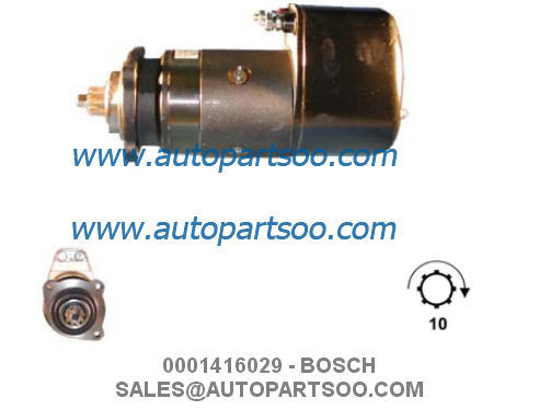 Bon prix 0001416029 4774976 - Démarreur BOSCH 24V 5.4KW 10T MOTORES DE ARRANQUE en ligne