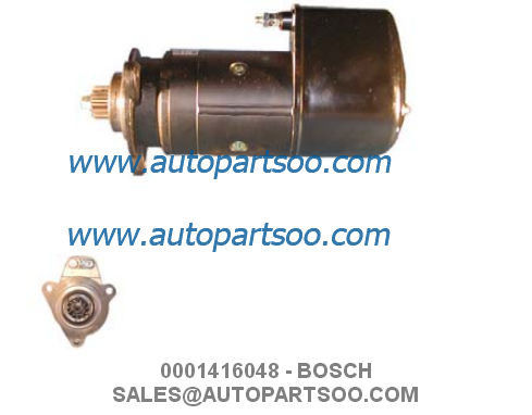 0001416048 22625 - moteur de démarreur de BOSCH 24V 5.4KW 11T MOTORES DE ARRANQUE