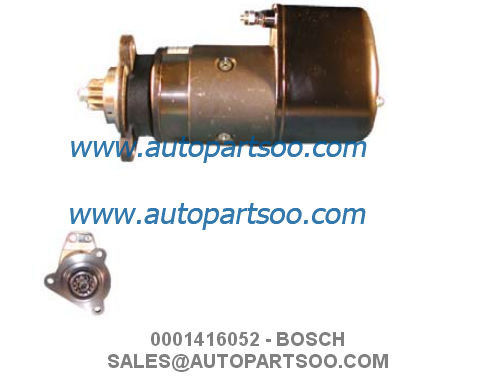 Bon prix 0001416052 4784747 - Démarreur BOSCH 24V 5.4KW 11T MOTORES DE ARRANQUE en ligne