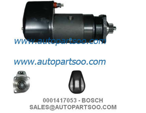 Bon prix 0001417053 0001417061 - Démarreur BOSCH 24V 5.4KW 11T MOTORES DE ARRANQUE en ligne