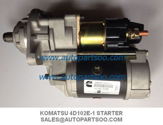 Bon prix Excavatrices 600-863-4410 0-24000-3060 de niveleuses de Komatsu de MOTEUR DE DÉMARREUR de KOMATSU 4D102E-1 en ligne