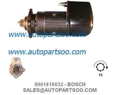 Bon prix 0001410087 0001416032 - Démarreur BOSCH 24V 5.4KW 11T MOTORES DE ARRANQUE en ligne