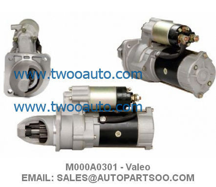 Bon prix M000A0301 65262017049 - Moteur de démarrage Valeo Daewoo D1146 DH220-3 DSL 24V 6.5, 7,0 kW 11T en ligne
