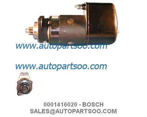Bon prix 0001416020 - Démarreur BOSCH 12V 5.4KW 9T MOTORES DE ARRANQUE en ligne