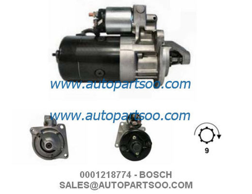 Bon prix 0001218774 0986017490 - Démarreur BOSCH 12V 2.2KW 9T MOTORES DE ARRANQUE en ligne