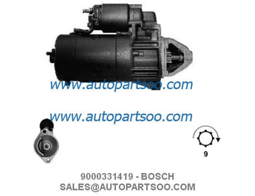 Bon prix 0986015540 9000331419 - Démarreur BOSCH 12V 2.2KW 9T MOTORES DE ARRANQUE en ligne