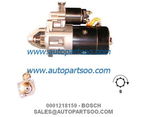 Bon prix 0001218159 0001218759 - Démarreur BOSCH 12V 2.2KW 9T MOTORES DE ARRANQUE en ligne