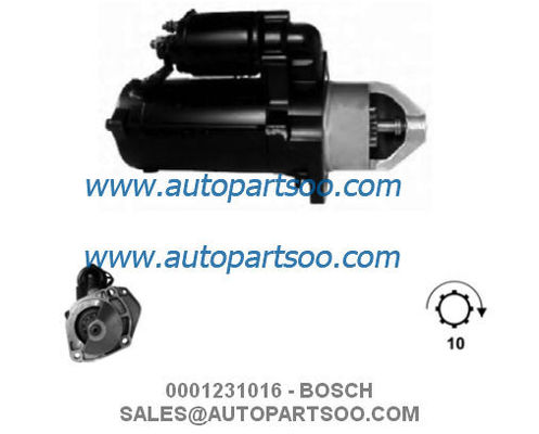 Bon prix 0001231016 0986020170 - Démarreur BOSCH 24V 4KW 10T MOTORES DE ARRANQUE en ligne