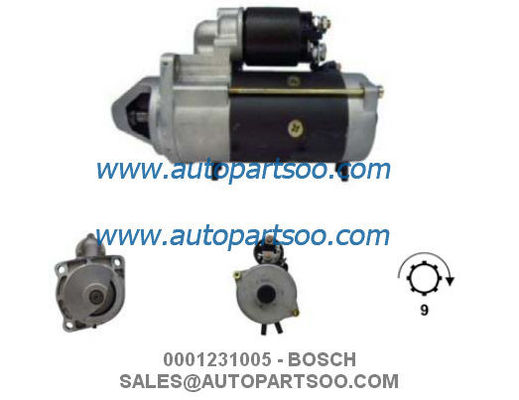 Bon prix 0001231005 0986021000 - Démarreur BOSCH 24V 4KW 9T MOTORES DE ARRANQUE en ligne