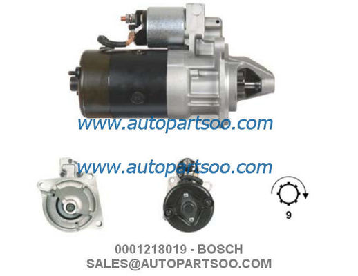Bon prix 0001218019 0001218101 - Démarreur BOSCH 12V 2.2KW 9T MOTORES DE ARRANQUE en ligne