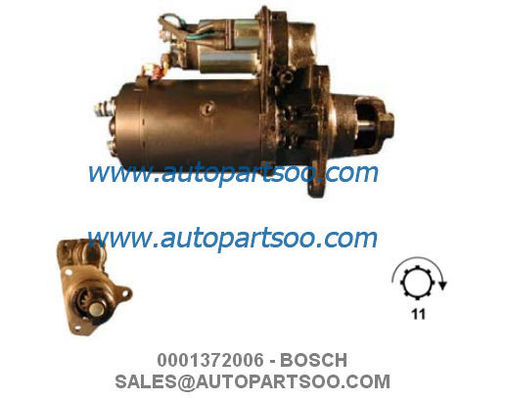 Bon prix 0001372006 0986018370 - Démarreur BOSCH 24V 6.2KW 11T MOTORES DE ARRANQUE en ligne