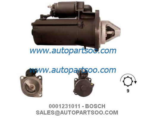 Bon prix 0001231011 0986019010 - Démarreur BOSCH 24V 4KW 9T MOTORES DE ARRANQUE en ligne
