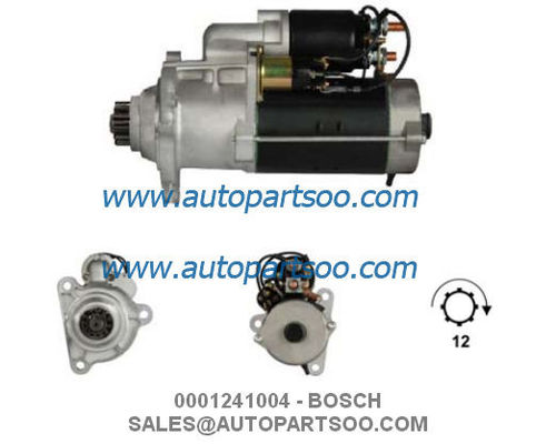 Bon prix 0001241004 0061512401 - Démarreur BOSCH 24V 5.5KW 12T MOTORES DE ARRANQUE en ligne