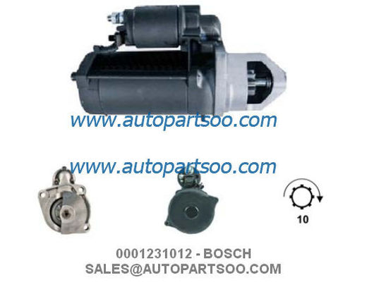 Bon prix 0001231012 0001360026 - Démarreur BOSCH 24V 4KW 10T MOTORES DE ARRANQUE en ligne