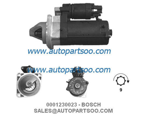 Bon prix 0001230023 - Démarreur BOSCH 12V 3KW 9T MOTORES DE ARRANQUE en ligne