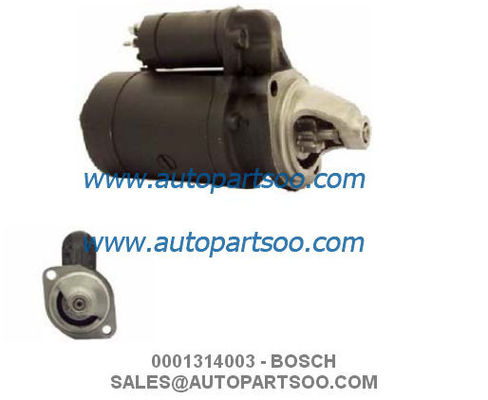 Bon prix 0001314003 - Démarreur BOSCH 12V 1.5KW 9T MOTORES DE ARRANQUE en ligne