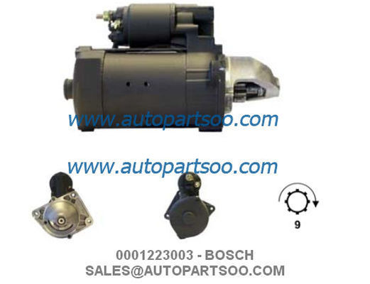 Bon prix 0001109371 0001223003 - Démarreur BOSCH 12V 2.3KW 9T MOTORES DE ARRANQUE en ligne